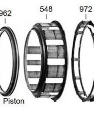 Проставка кольцевая тормоза сцепления B1, Ring B1 Brake Spacer TF60-SN (PUMP PARTS)