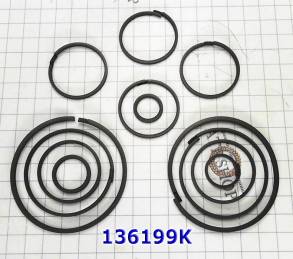 Комплект (13 шт) компрессионных колец, тефлон TR-60SN (входят в ремком 136199K-TK (SEALING RINGS)