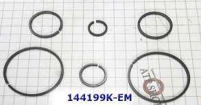 Комплект (6 шт) компрессионных тефлоновых колец, с большими кольцами б (SEALING RINGS)