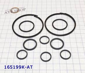Комплект компрессионных тефлоновых колец (10шт)  QR019CHA (Chery) БЕЗ (SEALING RINGS)