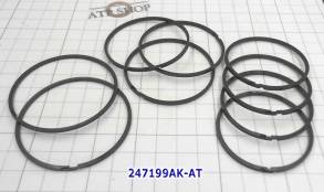 Комплект (9 шт) компрессионных тефлоновых колец, FNR5, FS5A-EL Sealing (SEALING RINGS)