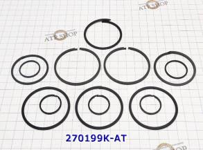 Комплект (13 шт) компрессионных тефлоновых и чугунных колец, A404 / 41 (SEALING RINGS)