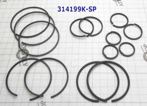 Комплект (14 шт) компрессионных тефлоновых колец RE4F03A / V, RE4F03B, (SEALING RINGS)