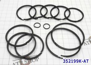 Комплект компрессионных тефлоновых колец из 12шт AW60-40LE / 42LE(AF13 (SEALING RINGS)