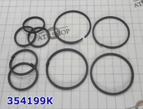Комплект компрессионных тефлоновых колец (9шт) TF80 / 81-SN / SD Seali (SEALING RINGS)
