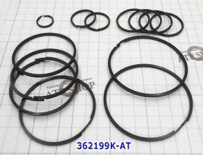 Комплект компрессионных тефлоновых колец из 13 шт F4A42 замки 3D (вход (SEALING RINGS)