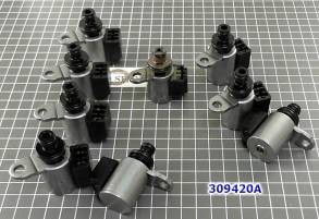 Комплект соленоидов из 9 штук, SOLENOID KIT JR710 / JR711 (Контрактные 309420A-UD (SOLENOID GROUPS)