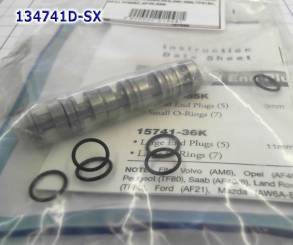 O-Ringed End Plug Kit, 11mm((AW FWD 5 & 6 SPEED) END PLUG KIT, 11mm O- (VALVE BODY PARTS)