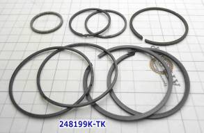 Комплект (9 шт) компрессионных тефлоновых колец 5R55W / 5R55N  (входят (TEMP ITEMS)