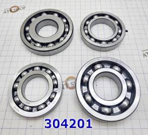 Комплект подшипников шкивовTR580(CVT) 4-шт (82x35x19.5  +  88x36x16  + (TEMP ITEMS)