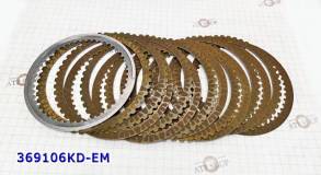 Комплект дисков A8LR1 (3 / 5 Reverse  Clutch) Состав: фрикцион двустор (TEMP ITEMS) 45471-47700