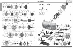 акпп 6HP21 A4/A4 CABRIOLET A6 A8 ALLROAD Q7 1-я серия 3-я серия 5-я серия 7-я се...