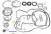 Мастеркит 725.0 (JR913E, W9X700, W9A700, W9S700, W9T700, NAG3, 9G-TRON 197007A-AT (MASTER KITS)