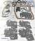 Комплект Прокладок и сальников A540H(AWD)/A540E(2WD) с шайбами, 1992-2 (OVERHAUL KITS)