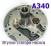 Pump A340 Body W / Gears ( 9.38mm thick Gears) (340 26A) (PUMPS, PUMP BODIES AND STATORS)