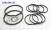 Комплект (9 шт) компрессионных колец ZF8HP45 / 845RE / ZF8HP50 / ZF8HP (SEALING RINGS)
