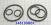 Комплект компрессионных тефлоновых колец K114 / K115 (БЕЗ БОЛЬШИХ КОЛЕ (SEALING RINGS)
