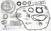 Комплект прокладок и сальников ZF9HP48 (DODGE / CHRYSLER / HONDA / ACU (TEMP ITEMS)