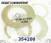Комплект пластиковых шайб из 6-х штук, TF80-SC / TF81-SC (AWF21)  Wash 354200 (Комплекты подшипников)