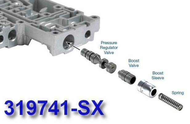 Oversize pressure Regulator & Boost Valve kit  RE5R05A (63741-01K) 319741-SX (VALVE BODY PARTS)