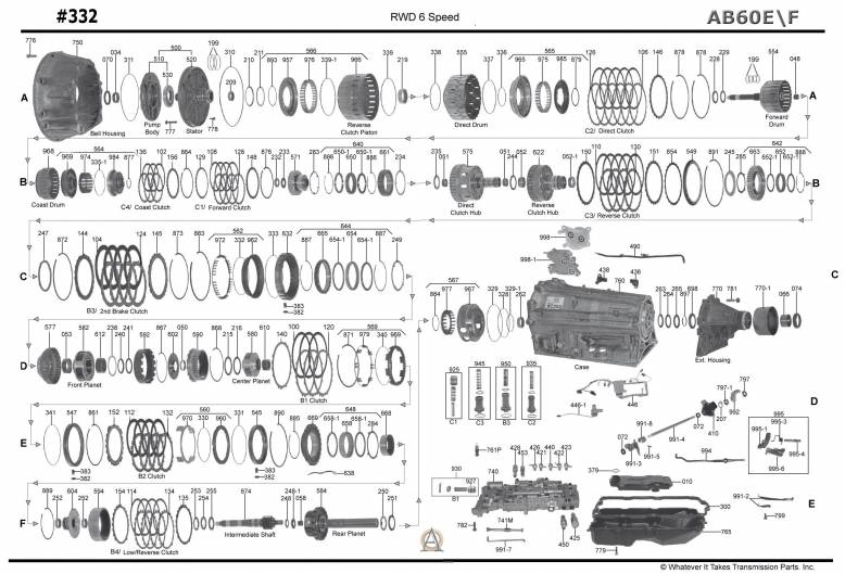 акпп AB60F/E FORTUNER HILUX SW4 LAND CRUISER RAM 3500 CHASSIS CAB SEQUOIA TRUCK...